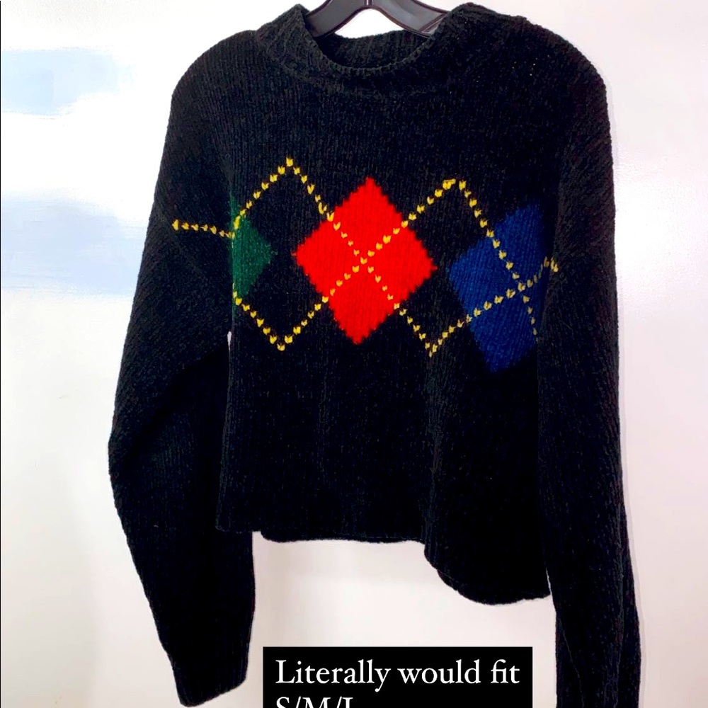 Cropped sweater